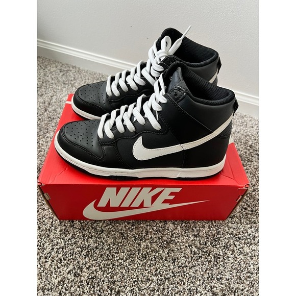 Nike dunk high youth size 5.5 like new condition with box - Picture 1 of 7